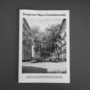 English Translation: »Dangerous object: Eisenbahnstraße« Edition #2