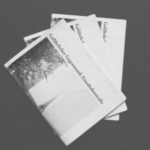 Gefährlicher Gegenstand: Eisenbahnstraße #1